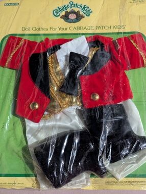 cabbage Patch Vintage Red Ringmaster Costume